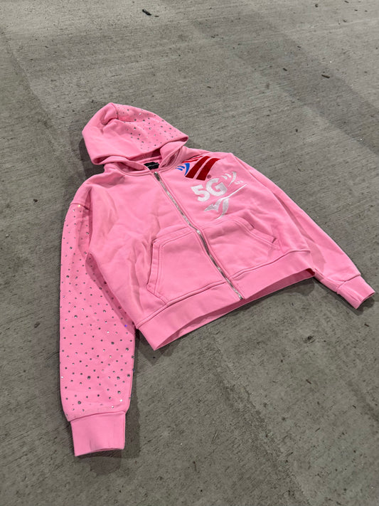 UNION ZIP-UP "PINK"