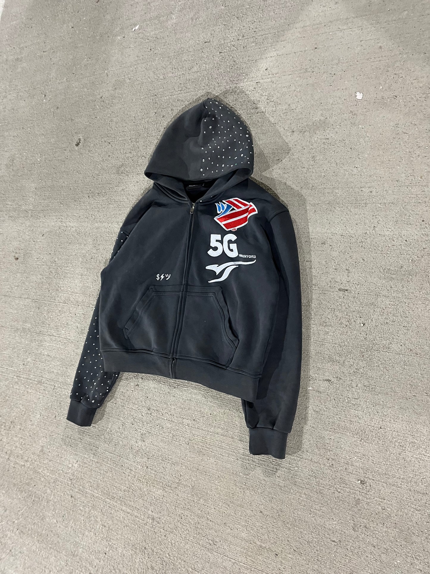 UNION ZIP-UP "CHARCOAL GREY" PRE-ORDER