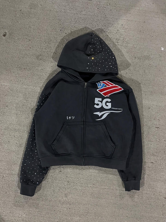 UNION ZIP-UP "CHARCOAL GREY" PRE-ORDER