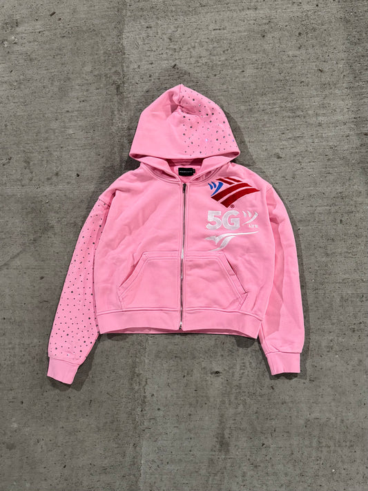 UNION ZIP-UP "PINK"