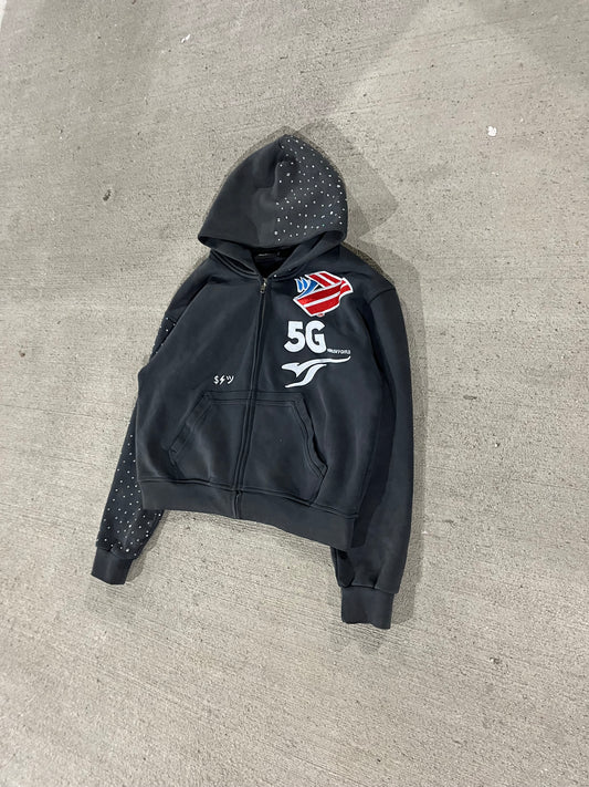 UNION ZIP-UP "CHARCOAL GREY" PRE-ORDER